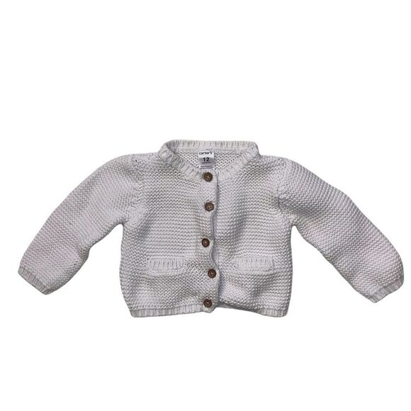 Carters Knit Cardigan Size 12 Months - Picture 1 of 2